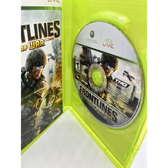Frontlines: Fuel of War (Microsoft Xbox 360, 2008) Complete with Manual Tested - Picture 6 of 8
